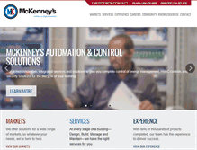 Tablet Screenshot of mckenneys.com